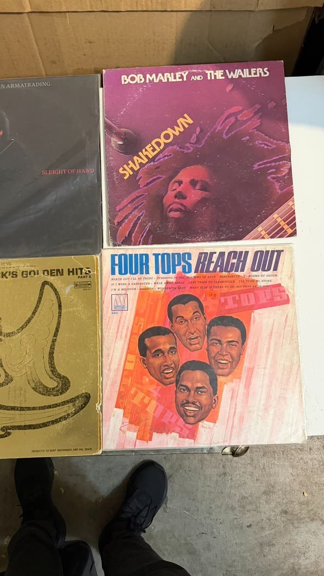 Lot of 6 Vintage Vinyl Records – Soul, Reggae, Jazz, Classical - Thumbnail 4
