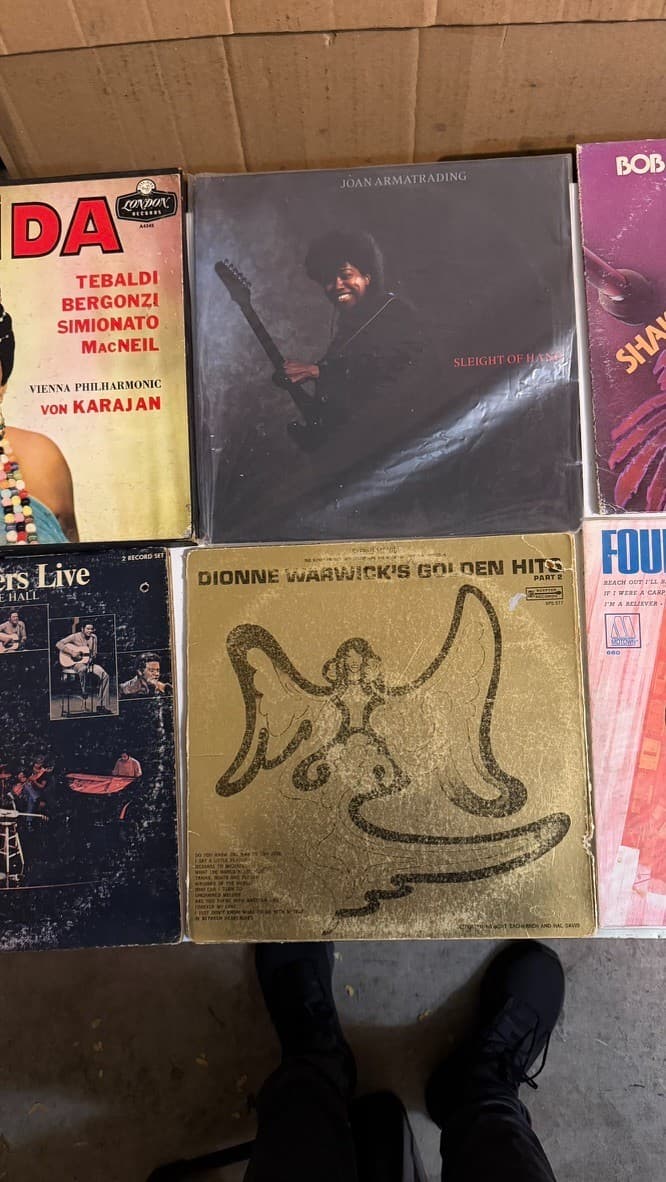 Lot of 6 Vintage Vinyl Records – Soul, Reggae, Jazz, Classical - Thumbnail 3