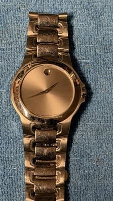 Movado Museum Stainless Steel Watch – For Parts / Repair - Thumbnail 10