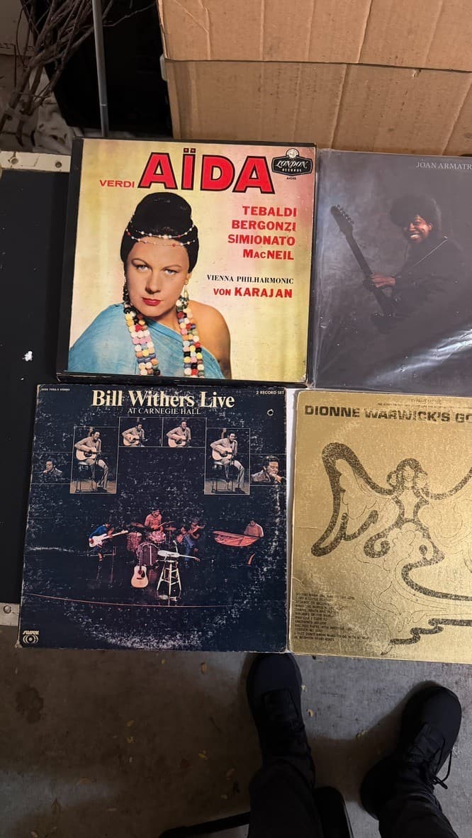 Lot of 6 Vintage Vinyl Records – Soul, Reggae, Jazz, Classical - Thumbnail 2