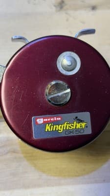 Vintage Garcia Kingfisher GK50 Fishing Reel Made in Japan - Thumbnail 2