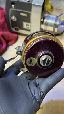 Vintage Garcia Kingfisher GK50 Fishing Reel Made in Japan - Thumbnail 5