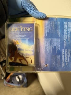 Lion King Sealed NEW Long Box Cassette Tape Elton John Disney - Thumbnail 3