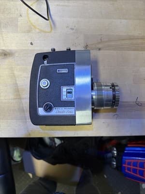 Bell & Howell Zoomatic Director Series 8mm Movie Camera Untested - Thumbnail 10