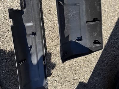 OEM Toyota Highlander Rear Bumper Cover Trim Set 2014–2019 Silver - Thumbnail 10