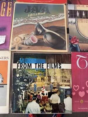 Lot of 10 Vintage Vinyl LP Records Jazz Pop Guitar Soundtrack Vocal Mixed - Thumbnail 2