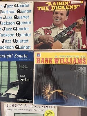 Lot of 8 Vintage Vinyl LP Records Jazz Country Soul Classical Blues Vocal - Thumbnail 5