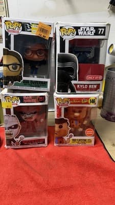 Funko Pop! Vinyl Figures – Lot of 4 (Mixed Collection) - Thumbnail 2