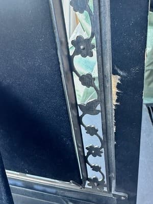Malden 5x7 Photo Frame Prairie Gardens Floral Metal Silver Black Tabletop - Thumbnail 5