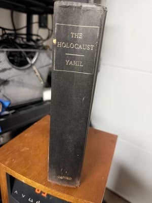 The Holocaust - The Fate of European Jewry by Leni Yahil - Hardback Edition - Thumbnail 2