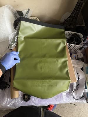 Lord & Field 20L Dry Bag OD Green Waterproof Roll Top Outdoor Camping - Thumbnail 2
