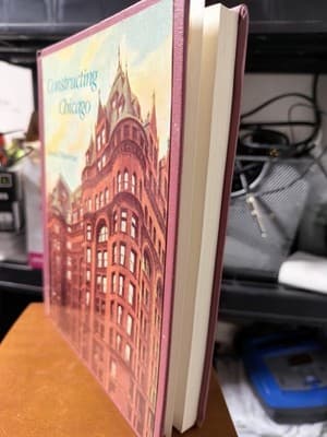 Constructing Chicago by Daniel Bluestone Hardcover Architecture History Book - Thumbnail 2