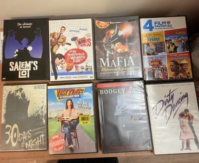 Huge DVD Movie Lot 30+ Discs Horror Action Comedy Drama Elvis Mad Max Grease - Thumbnail 2