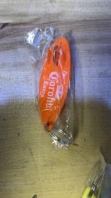 Corona Extra Surfboard Bottle Opener Keychain - Choose Color - New Sealed - Thumbnail 4