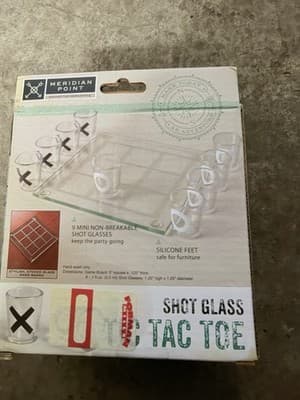 Drinking Games Party Set – Shot Games, Tic Tac Toe, Debate Game – 4 Games Bundle - Thumbnail 8