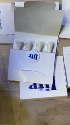 Miller Lite Golf Tees Matchbook Holder Promo - Set of 4 Tees Vintage - Thumbnail 4