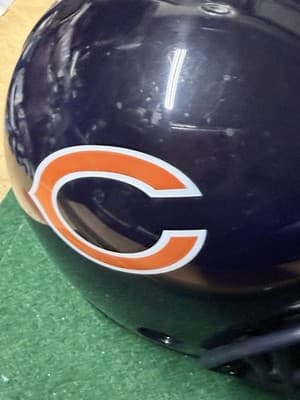 Chicago Bears Riddell Mini Football Helmet & Draft Day 2006 Mug Set - Thumbnail 6