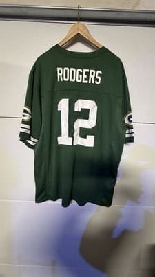 Aaron Rodgers #12 Green Bay Packers NFL Jersey Mens 2XL Team Apparel - Thumbnail 6