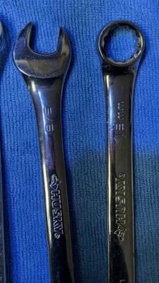 Husky & Pittsburgh Tool Lot: Pliers, 10” Adjustable, 14-19mm & 5/8 Wrenches - Thumbnail 4