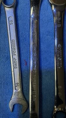 Husky & Pittsburgh Tool Lot: Pliers, 10” Adjustable, 14-19mm & 5/8 Wrenches - Thumbnail 7