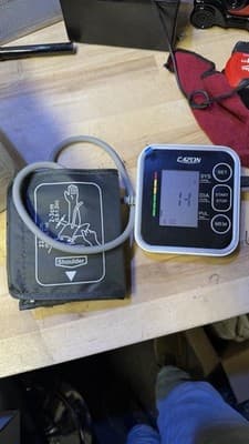 CAZON B26 Upper Arm Digital Blood Pressure Monitor w/ Cuff USB Cable Box - Thumbnail 12