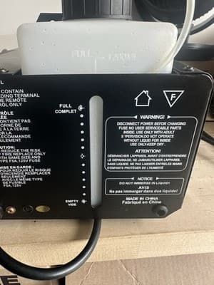 Shenzhen Qiaohua Fog Machine FM400-N 400W 120V Party DJ Stage Effect - Thumbnail 6