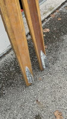 Vintage Connelly Wooden Water Skis w/ Bindings Fins Classic Retro Pair - Thumbnail 10
