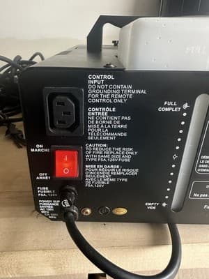 Shenzhen Qiaohua Fog Machine FM400-N 400W 120V Party DJ Stage Effect - Thumbnail 5