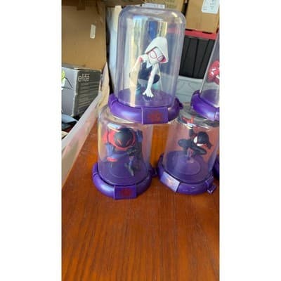 Marvel Spider-Man Into the Spider-Verse D-Stage Mini Figures Lot of 7 Domes - Thumbnail 8