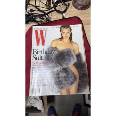 W Magazine August 1997 Birthday Suit Issue – Fashion Anniversary – READ - Thumbnail 2