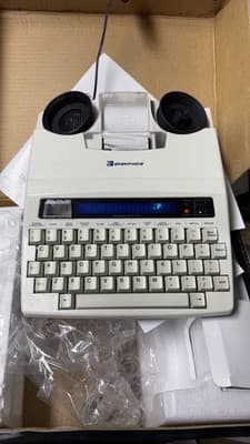 Ameriphone Dialogue III TTY Text Telephone w/ Box Manuals Vintage - Thumbnail 9