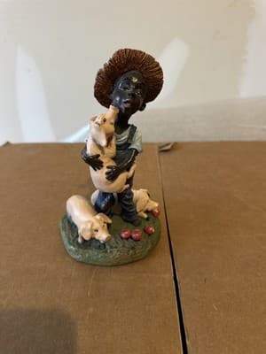 Vintage 1992 Character Collectibles “True Love” Little Farmers by Pete Apatti