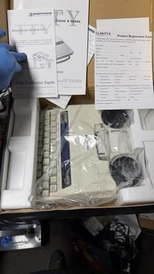 Ameriphone Dialogue III TTY Text Telephone w/ Box Manuals Vintage - Thumbnail 6