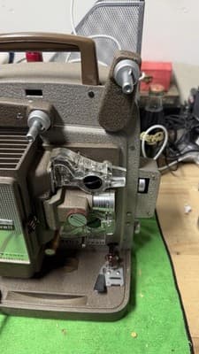 Bell & Howell Autoload 265A 8mm Film Projector Lamp Works Vintage - Thumbnail 7
