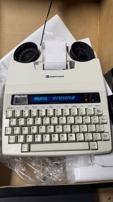 Ameriphone Dialogue III TTY Text Telephone w/ Box Manuals Vintage - Thumbnail 15