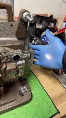 Bell & Howell Autoload 265A 8mm Film Projector Lamp Works Vintage - Thumbnail 15