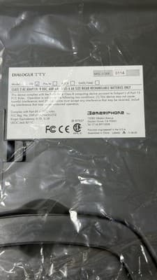 Ameriphone Dialogue III TTY Text Telephone w/ Box Manuals Vintage - Thumbnail 18