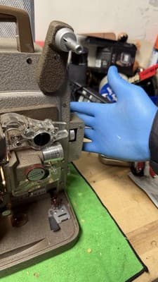 Bell & Howell Autoload 265A 8mm Film Projector Lamp Works Vintage - Thumbnail 16