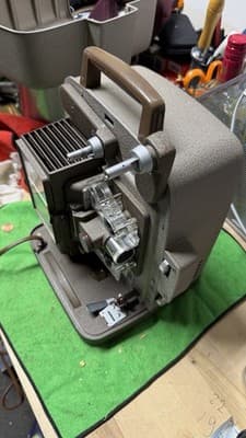 Bell & Howell Autoload 265A 8mm Film Projector Lamp Works Vintage - Thumbnail 8