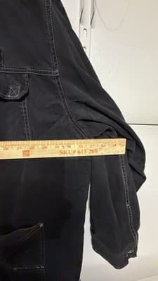 Pelle Pelle Ultra Blue Black Denim Jacket 4XL Vintage Hip Hop - Thumbnail 3