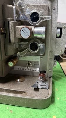 Bell & Howell Autoload 265A 8mm Film Projector Lamp Works Vintage - Thumbnail 9