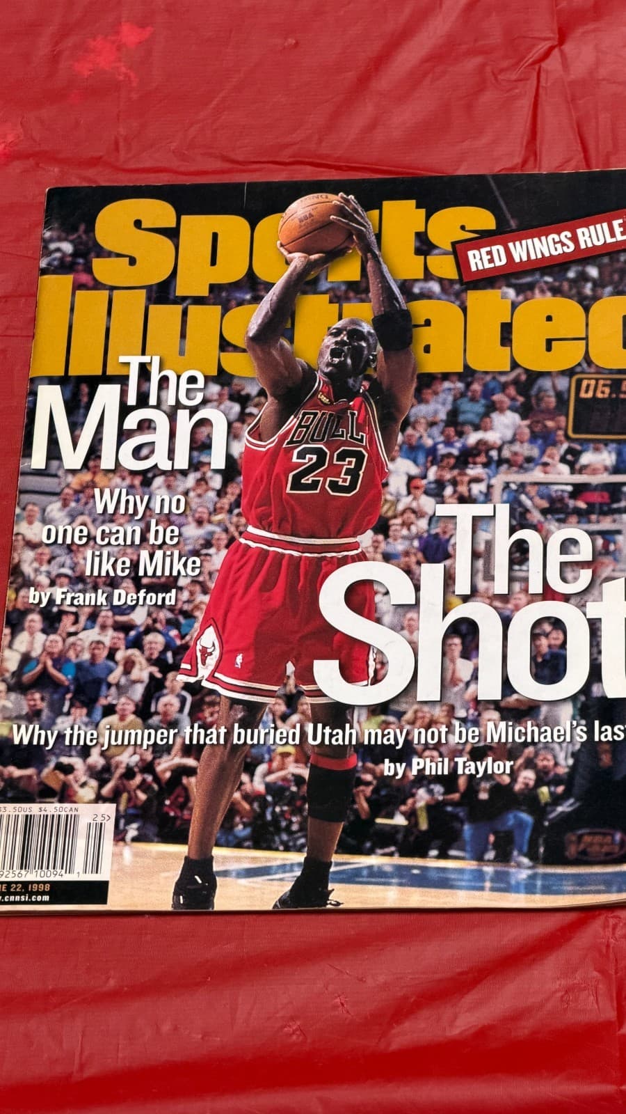 Sports Illustrated Michael Jordan Chicago Bulls Lot of 2 Magazines - Thumbnail 2