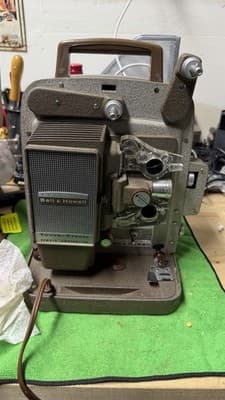 Bell & Howell Autoload 265A 8mm Film Projector Lamp Works Vintage - Thumbnail 5