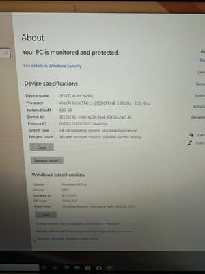 Dell Vostro Desktop PC – Intel Core i3-2120 3.30GHz, 4GB RAM, Windows 10 Pro - Thumbnail 4