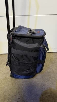 Chicago Bears Rolling Cooler Backpack Insulated Wheeled Tailgate Bag w/Handle - Thumbnail 11