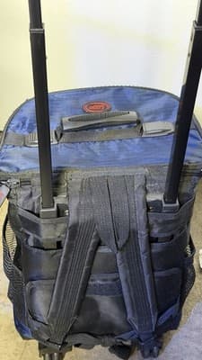 Chicago Bears Rolling Cooler Backpack Insulated Wheeled Tailgate Bag w/Handle - Thumbnail 10