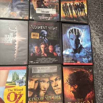 Huge DVD Movie Lot Horror Action Classics + Bonus Rod Stewart CD - Thumbnail 5