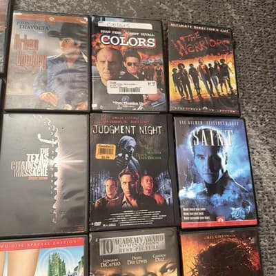 Huge DVD Movie Lot Horror Action Classics + Bonus Rod Stewart CD - Thumbnail 6