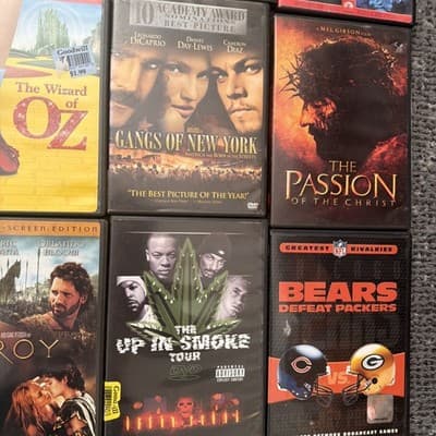 Huge DVD Movie Lot Horror Action Classics + Bonus Rod Stewart CD - Thumbnail 4