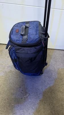 Chicago Bears Rolling Cooler Backpack Insulated Wheeled Tailgate Bag w/Handle - Thumbnail 12
